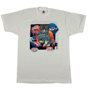 Vintage 1990 Total Seal Piston Rings Racing Engines T Shirt Hot Rods FOTL USA